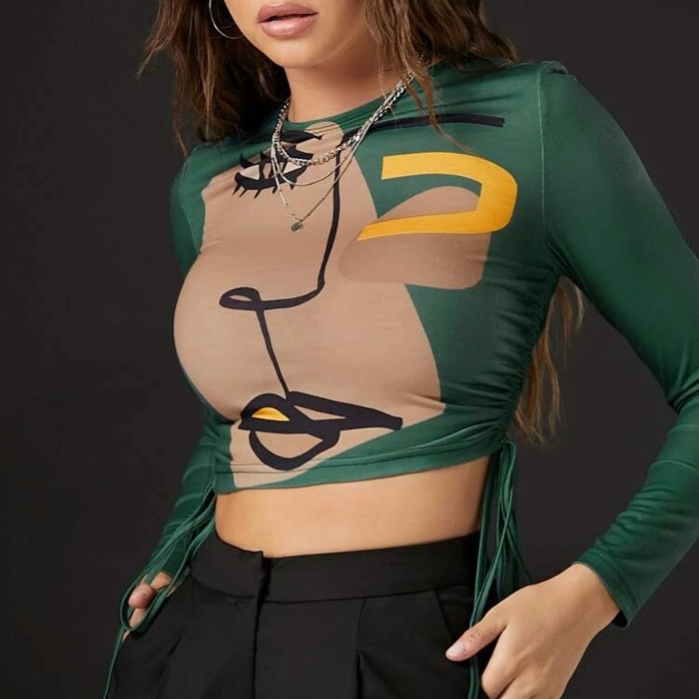 Green shirt